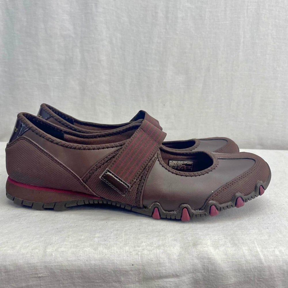 Skechers Women’s Mary Jane Shoes Chocolate Brown